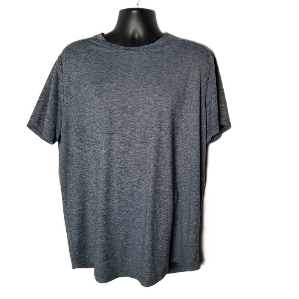 All In Motion Mens XL Gray Heather Performance T Shirt Workout Gym Active